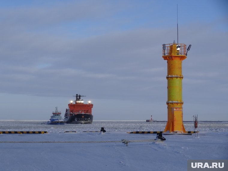 Российский атомный ледокол получил повреждение в Карском море