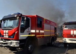 Пожарные локализовали возгорание на площади в 2,3 тысячи кв метра