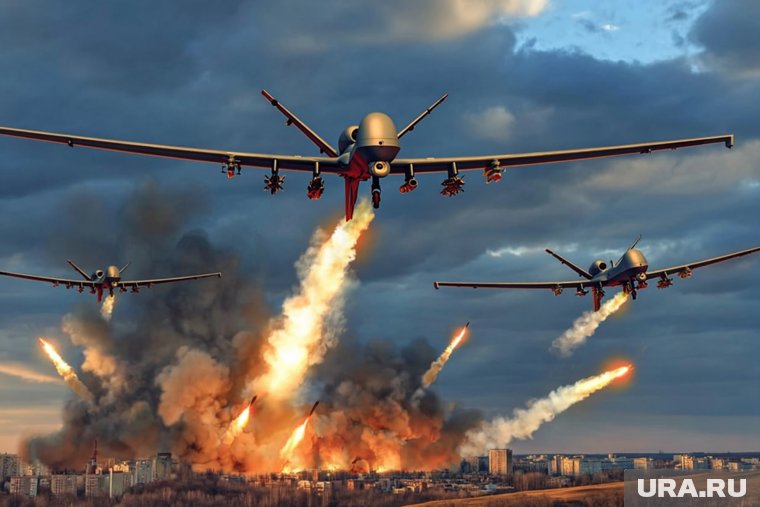 Украинский дрон сбили над территорией Тульской области