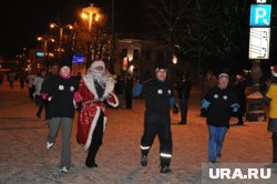 Традиционный Новогодний забег прошел в Новом Уренгое (архивное фото)