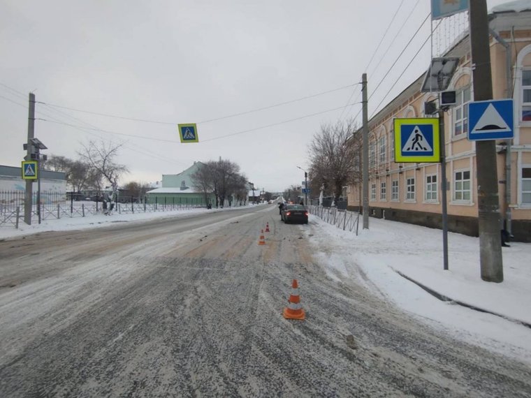 ДТП произошло на пешеходном переходе, обозначенном знаками и разметкой