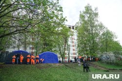 На месте взрыва в многоэтажке в Москве работают экстренные службы