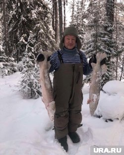 Глава Белоярского района Сергей Маненков ловит крупных щук при любой погоде
