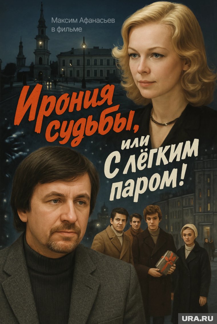 Максим Афанасьев в образе героя фильма «Ирония судьбы, или С легким паром!»