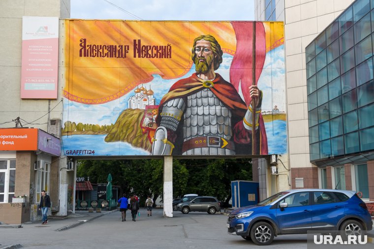 В 2024 году команда фестиваля создала нового Невского в иконописном стиле