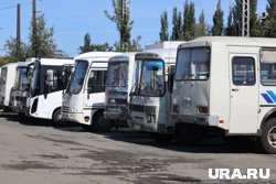 Курганские автобусы отправили на штрафстоянку (архивное фото)