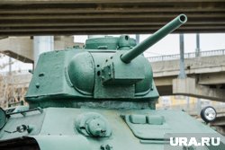 Виктор Вересков был стрелком-радистом в танке Т-34 (архивное фото)