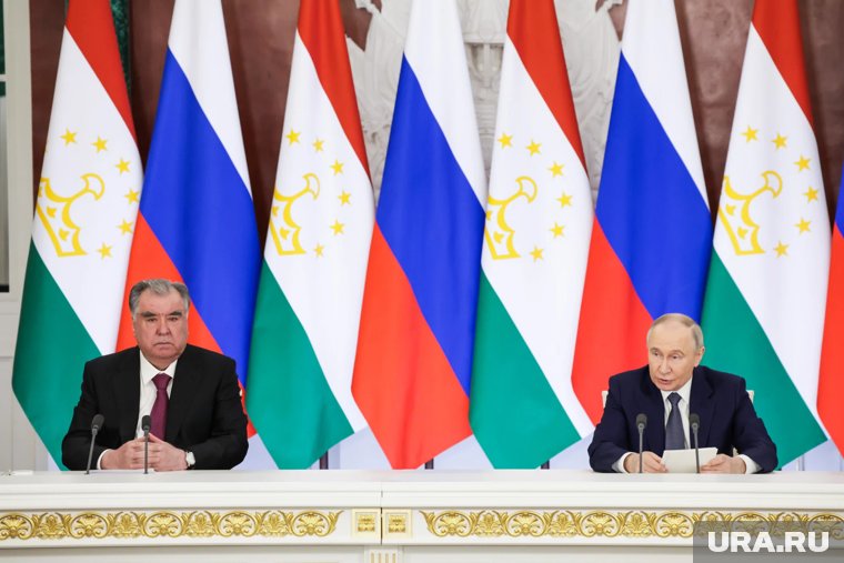 Путин и Рахмон обсудили Украину