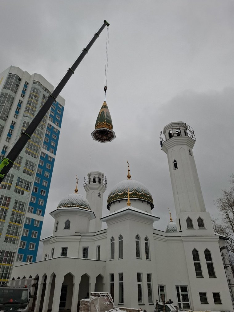 Строительство комплекса Соборной мечети близится к завершению