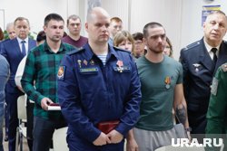 Курганца Сергея Иванова наградили орденом Мужества