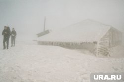 Самые высокие сугробы в Челябинской области на метеостанции (архивное фото)