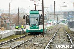 Трамваи в Челябинске снова следуют по улице Кирова (архивное фото)