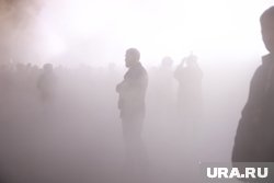 Людей вывели после задымления