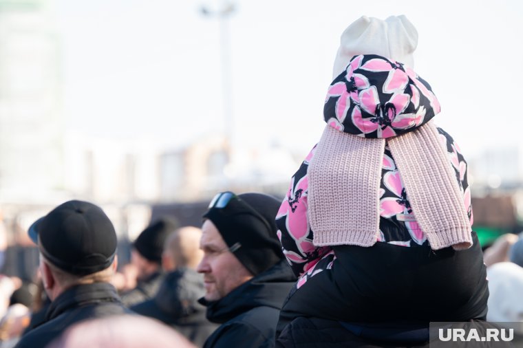 В Тюмени наплыв наблюдается большой наплыв посетителей на горки и катки (архивное фото) 