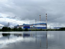 Парогазовая  электростанция в Ноябрьске 