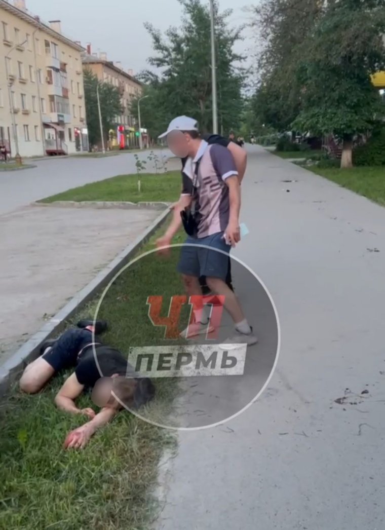 Нападавший остался на месте происшествия 