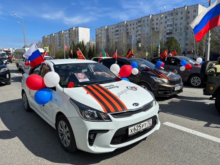«Бессмертный автополк» в Тобольске