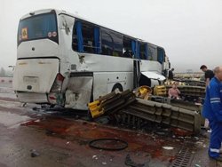 В Тульской области автобус попал в ДТП