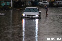 В Кургане за 12 часов выпало 45 мм осадков