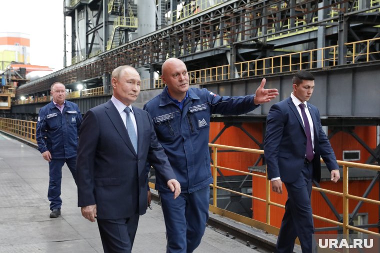 Владимир Путин начал план мероприятий в Магнитогорске