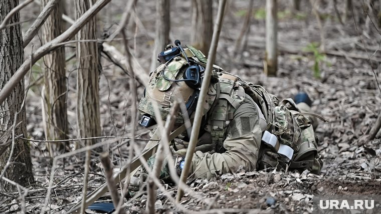 Боец погиб в Курской области (архивное фото)