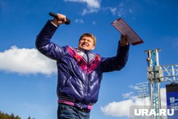 Дмитрий Губерниев открыл спортцентр «Факел» в Ноябрьске