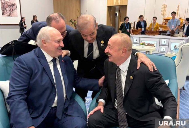 Лукашенко и Алиев встретились на саммите ШОС