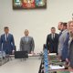 Губернатор Шумков пришел на инаугурацию мэра Науменко. Видео
