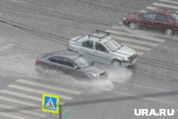 В Москве начался сильный ливень