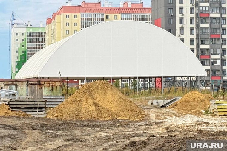 Футбольную арену «Динамо» в Кургане достроят в следующем году