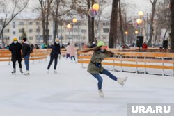 Каток расположится на пешеходной части улицы Пионерской