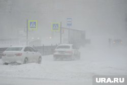 На регион надвигается снежная пурга