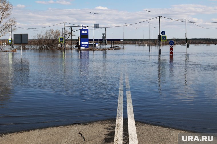 Ограничения введены из-за подъема уровня воды в реке (архивное фото) 