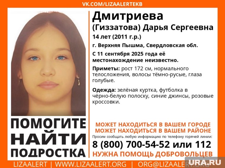 Ориентировка Дарьи