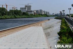 Специалисты завершили очистку территории после ухода воды 