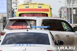 В результате столкновения загорелся один автомобиль (архивное фото)