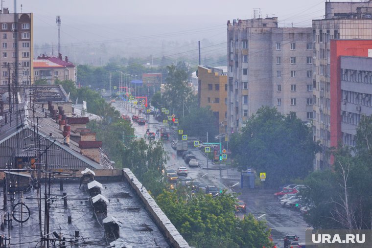 Курганцы страдают из-за дождей