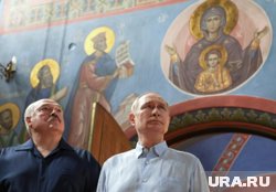 Путин Лукашенко провели встречу на Валааме