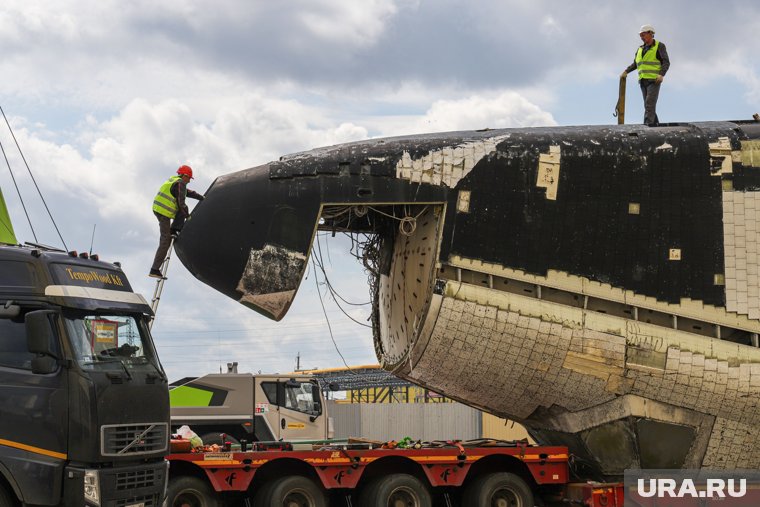 Огромный корабль начали собирать в начале августа 2024 года