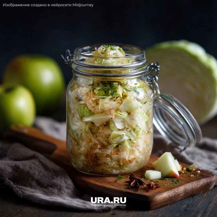Нежная капуста с кисло-сладкой яблочной ноткой, отличная к мясу