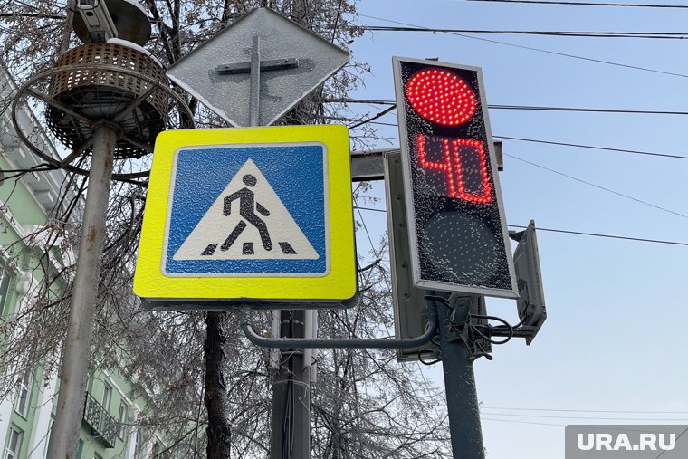 По предварительным данным, пешеходы переходили проезжую часть на красный сигнал светофора