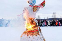 На праздник масленицы по традиции будут сжигать чучело