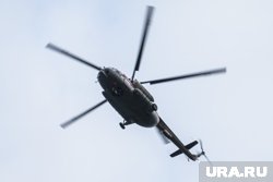 Вертолет совершил жесткую посадку в городе Артем