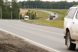 Дорогу расширят до четырех полос