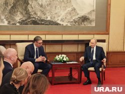 Вучич и Путин провели встречу в Китае