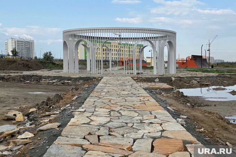 В Кургане подрядчика обяжут дать трехлетнюю гарантию на деревья в новом парке