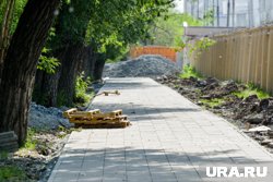 Планируется строительство тротуаров в Кургане