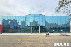 В Кургане готовятся к открытию нового спорткомплекса