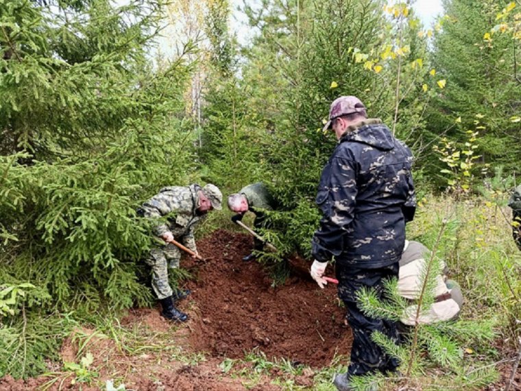 Найдено место, где закопали пермяка