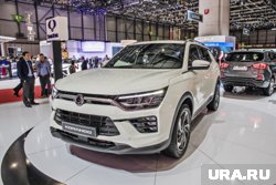 На модель Korando стартовая цена составляет 4 миллиона рублей 